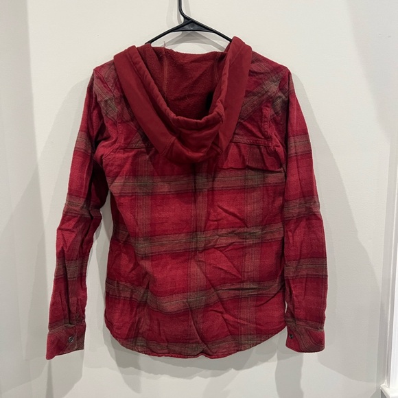 Columbia Red Plaid Button Down Shirt - Picture 3 of 3